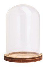 VBS Deko-Glasglocke mit Boden