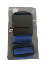 Koffergurt Reisekoffergurt Gepäckgurt 4,8 x 179 cm Blau verstellbar