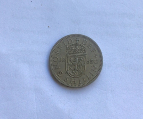 Münze one shilling - münze,