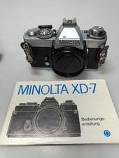 Minolta XD7 Silver SLR Kamera