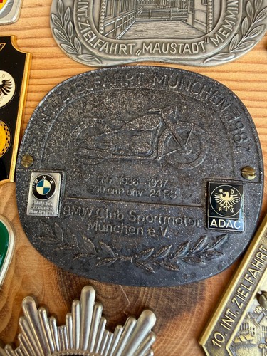 Bmw motorrad plakette 1987 - motorrad,