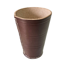 Seniorenwürfelbecher Leder