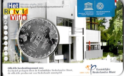 Coincard rietveld vijfje - "rietveld, vijfje"