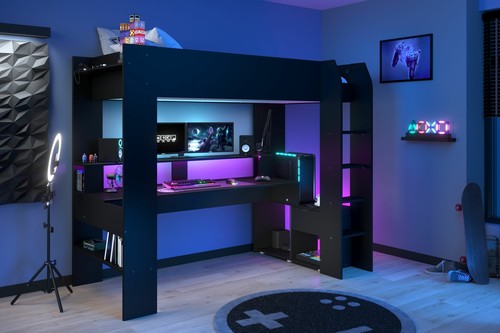 Parisot hochbett gaming - parisot,