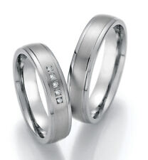 Titan Eheringe + Diamant +