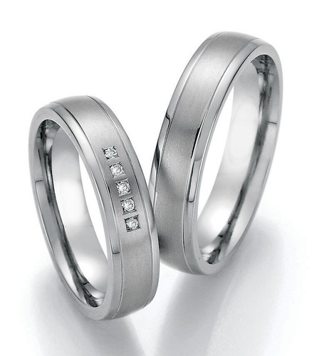 Titan eheringe diamant - +,