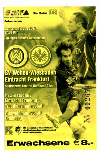 Ticket fsp wehen wiesbaden - fsp,