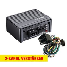 ETON PA2 2-Kanal Endstufe für Renault Clio 5 (Easy-Link) ab 19 /Plug&Play