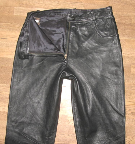 Damen lederjeans lederhose - /,