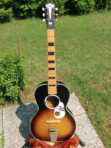 Vintage kay parlor gitarre mit - vintage,