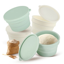 4tk Pizzaballenbox mit Deckel