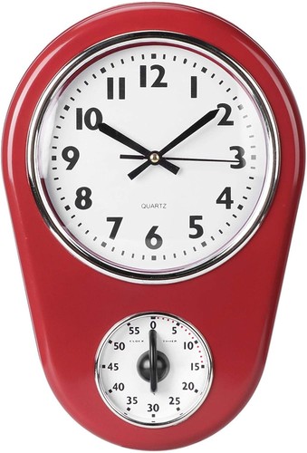 Cyrank küche wanduhr vintage - wanduhr,,