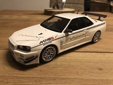 Nissan Skyline R34 GTR White Mines 1:18 otto Models Mit OVP mines