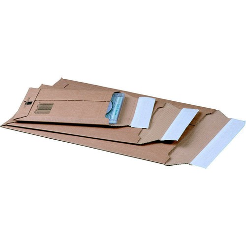 Versandtasche aus wellpappe - wellpappe, cd