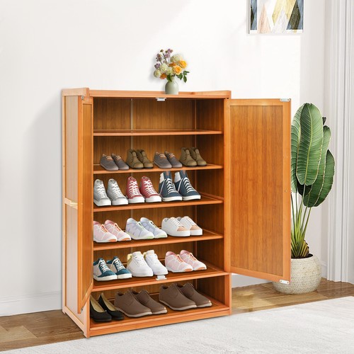 Schuhschrank stufiger retro - schuhschrank, 6-stufiger