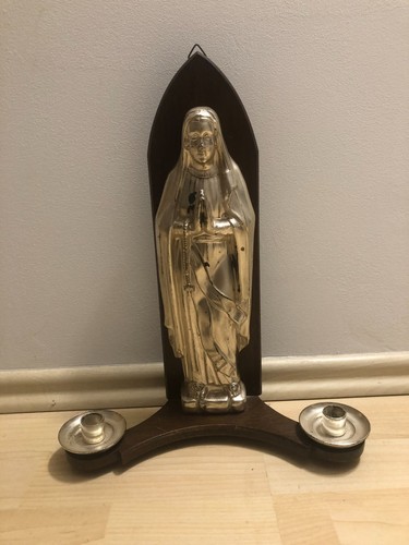 Antike madonnenfigur mit - madonnenfigur,