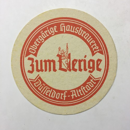 Bierdeckel zum uerige - "zum, uerige"