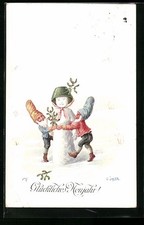 Künstler-AK C. Öhler: Zwerge