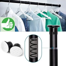 Teleskopstange Duschvorhangstange Klemmstange Spannstange 50-410cm Ohne Bohren