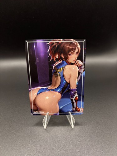 Asuka tekken waifu card - tekken, tcg