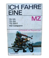 Riedel Steiner Ich fahre eine MZ Motorrad TS 125 150 TS 250/1 Gespann