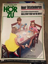 Hörzu Zeitschrift 28/1969 (12.–18. Juli 1969) • Christine Kaufmann: Mein großer