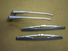 NEU Satz Chrom Scheibenwischer Wartburg 311 / 312 Wischer ( kein Trabant ) DDR I