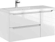 Schrank mit Waschtisch für