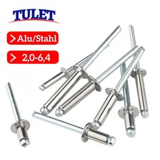 Blindnieten Alu/Stahl Nieten