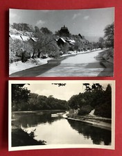 2 x Foto AK HALLE Saale 1955