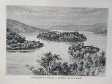 1879 Ansicht von Loch Katrine