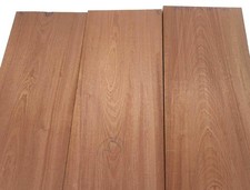 3x Mahagoni Holz Brett