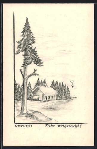 Künstler handgemalt - künstler-ak,
