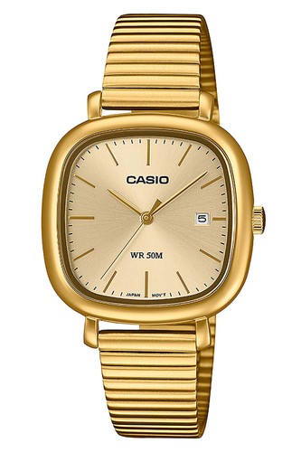 Casio damenuhr edelstahl - casio,