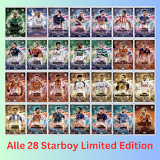 Topps MATCH ATTAX 25/26 CL 2025/2026 28x Starboy Limited Edition Komplett LE1-28
