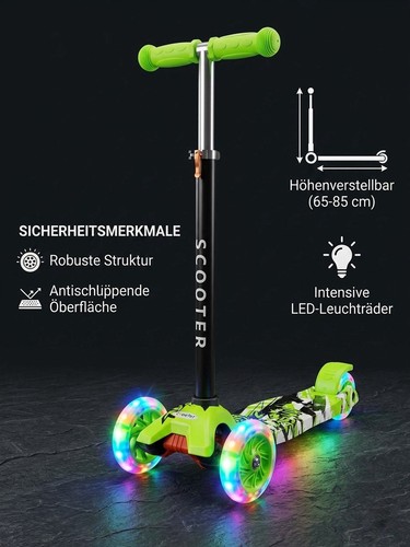 Kinder scooter led räder - kinder,