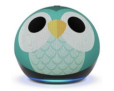 Amazon Echo Dot Kids (5.Gen) Eulen-Design Smarter Lautsprecher mit Alexa