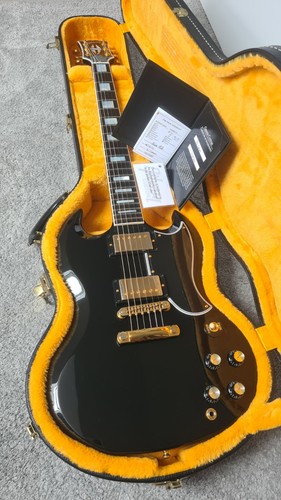 Gibson custom ebony gloss - gibson,