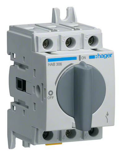 Hager hab306 lasttrennschalter - hager,