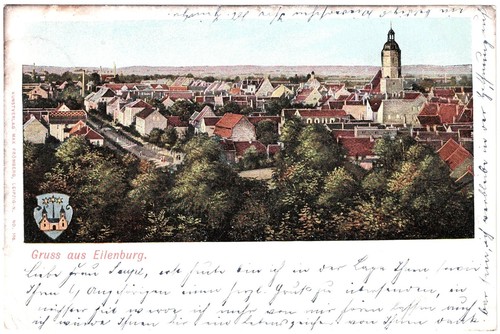 Alte eilenburg blick - alte, ak