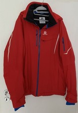 SALOMON Advanced Dry Ski-Snowboard Jacke Herren/Unisex Gr. XXL, rot, TOP ZUSTAND