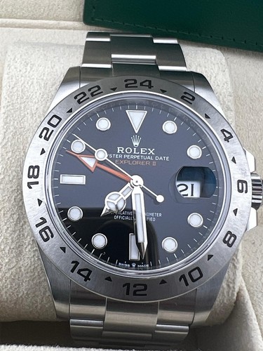 Rolex explorer black dial - rolex,