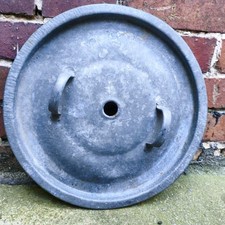 alter Deckel DDR Zink