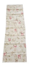 Stoffrest beige Blumen Rosen