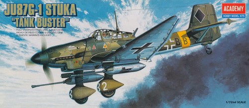 Academy 12450 72 ju - 1/72, ju-87g