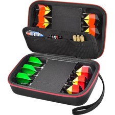 Dart Tasche Organizer Aufbewahrung Darts Tipps Stahlspitze Kunststoff