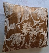 Neu!1 Wunderschönes Couch Kissen 36x36cm Barock Ocker 