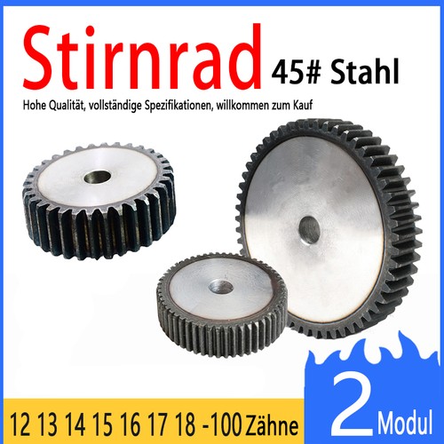 Zahnrad stirnrad modul - modul, 2