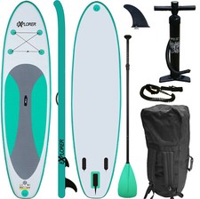 SUP Board EXPLORER Stand Up Paddle Surfboard aufblasbar Paddel ISUP ALF2 300 cm