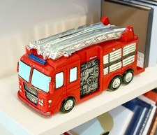 Spardose Feuerwehrauto American Style 14 cm Sparschwein Feuerwehr Brandkasse  